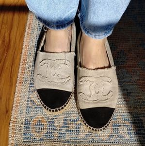 Chanel Beige Cloth Espadrilles 9